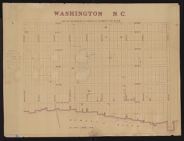 Washington N.C. /surveyed and drawn by J.W. Johnson.